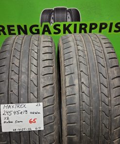 245/45R19 Maxtrek 102V XL kesä 5mm / 6-11