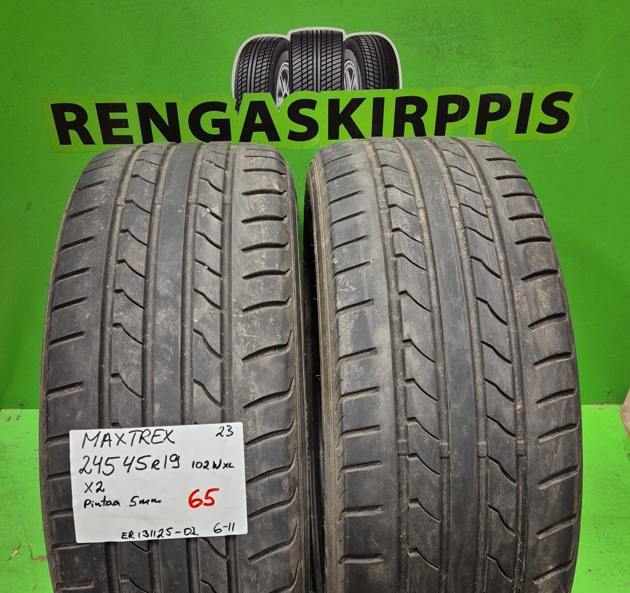 245/45R19 Maxtrek 102V XL kesä 5mm / 6-11