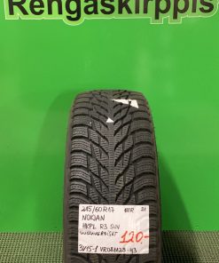 215/60R17 Nokian HKPL R3 Suv 100R kitka uudenveroiset / 3V15-1