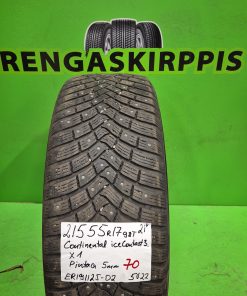 215/55R17 Continental IceContact 3 98T nasta 5mm / 5V22