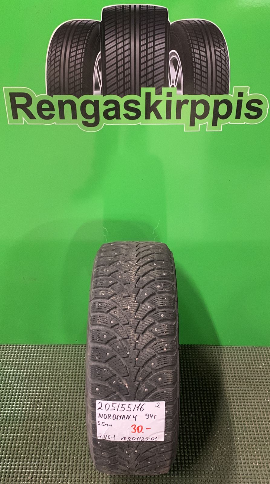 205/55R16 Nordman 4 94T nasta 5,5mm / 2V6-1