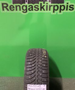 195/55R15 Bridgestone Blizzak Spike 01 89T nasta uudenveroiset / 3V9-1