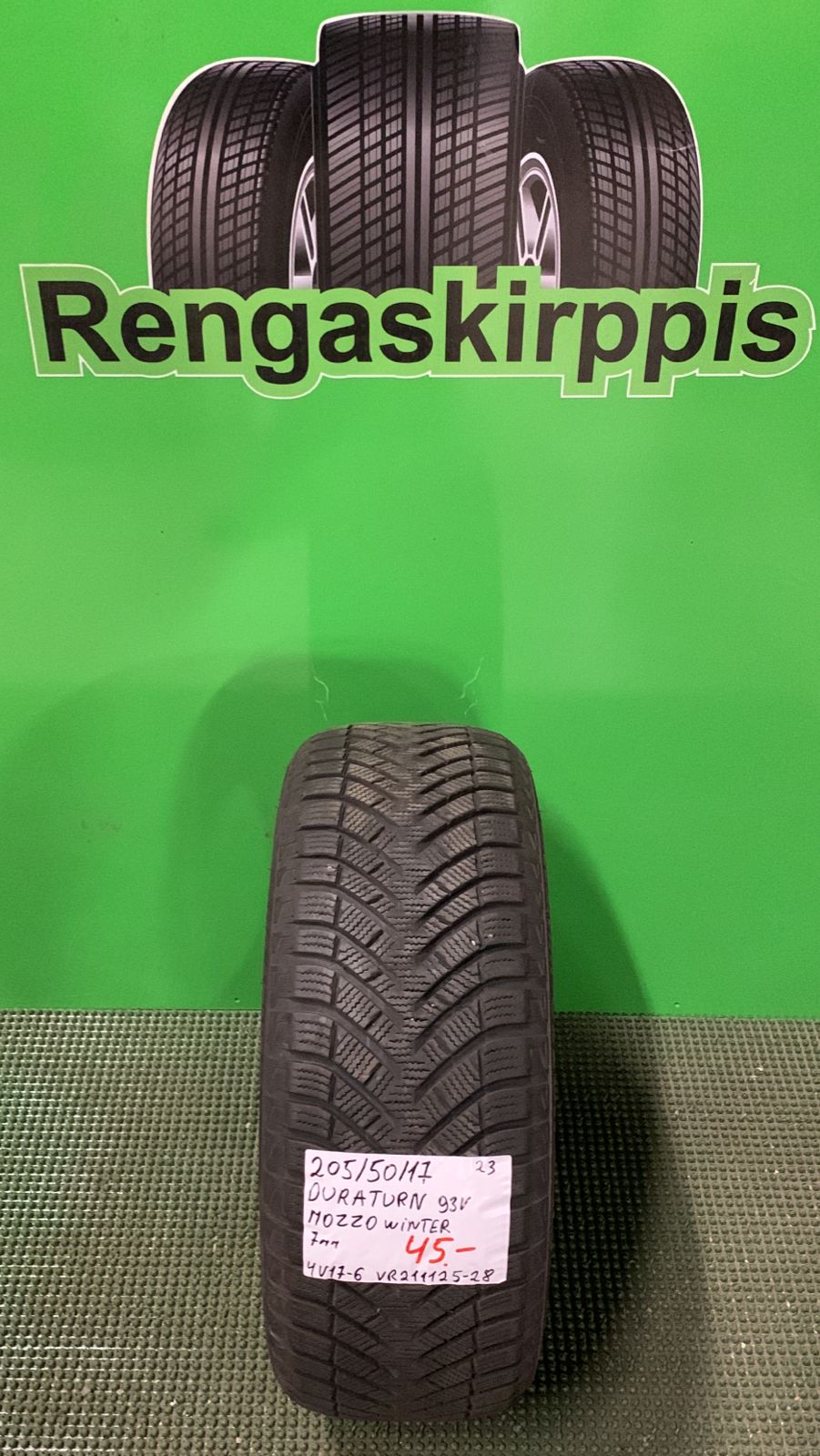 205/50R17 Duraturn Mozzo Winter 93V kitka 7mm / 4V17-6