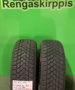 195/65R15 GT Radial Winter Pro 95T kitka uudenveroiset / 2V10-1