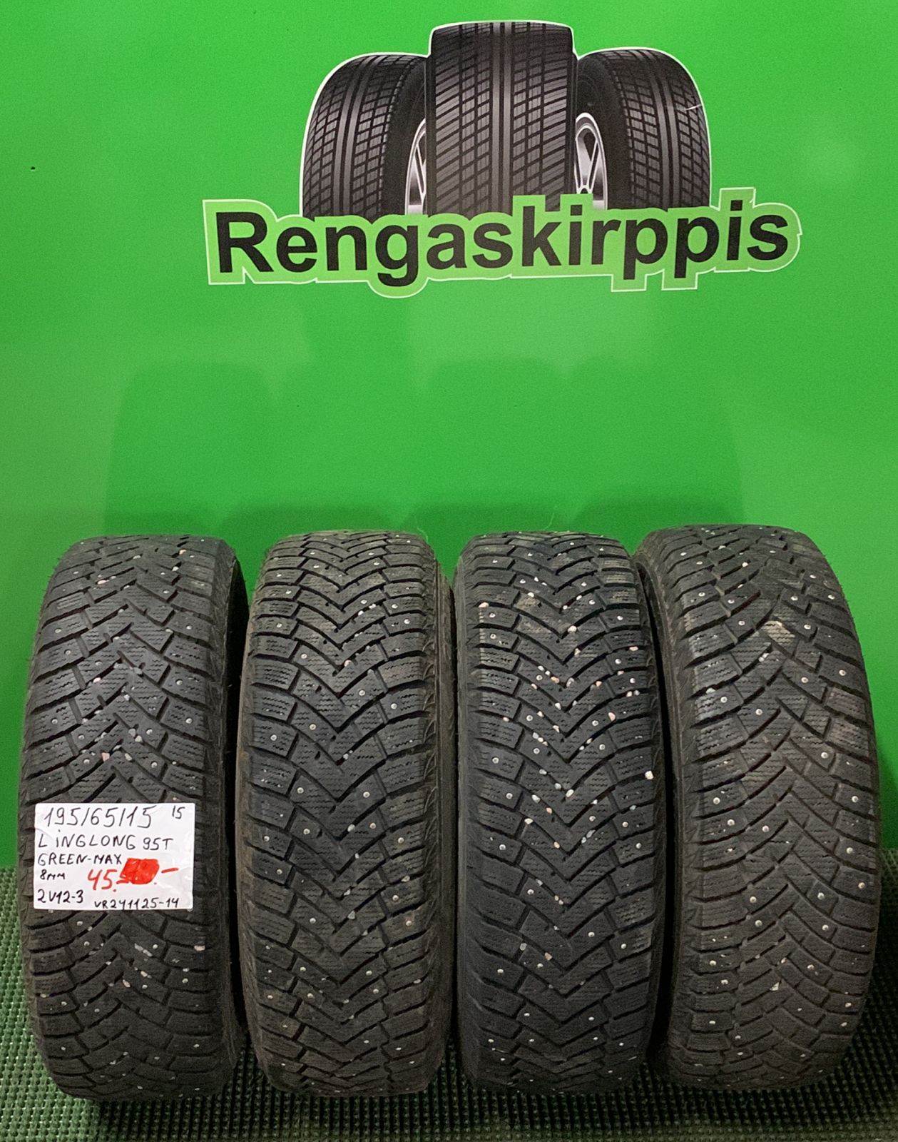 195/65R15 LingLong GreenMax 95T nasta 8mm / 2V12-3