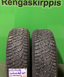 215/70R16 Continental IceContact 2 100T nasta 7mm / 4P12-4