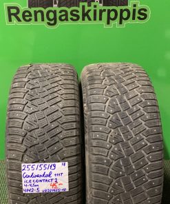 255/55R19 Continental IceContact 2 111T nasta 4-4,5mm  / 4P12-5