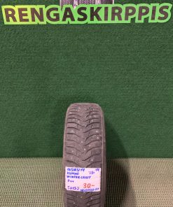 165/65R14 Kumho WinterCraft 79T nasta 7mm / 4P9-2