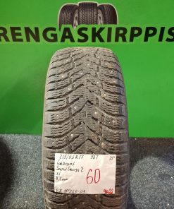 215/55R17 Cordiant Snow Cross 2 98T nasta 8,5mm / 4P22
