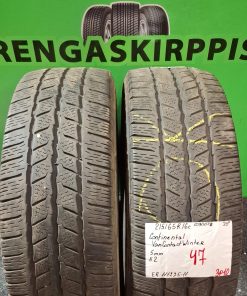 215/65R16C Continental VanContact Winter 109/107R M+S kesäkäyttöön 5mm / 3P10