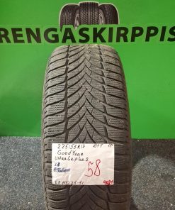 225/55R17 GoodYear UltraGrip Ice 2 101T kitka 5,5mm / 4P21
