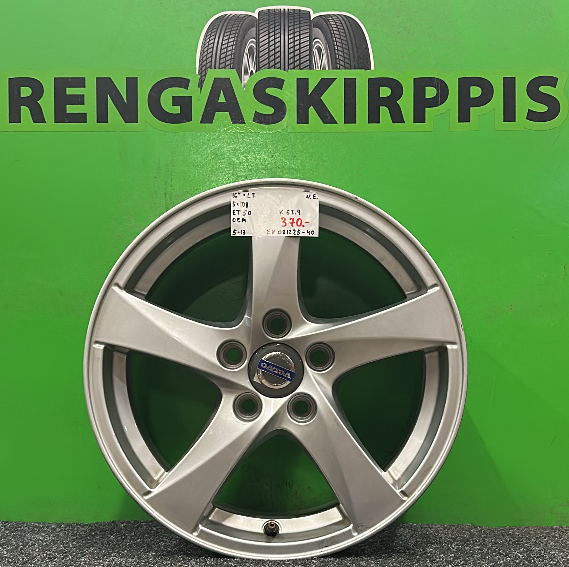 16" 5x108 ET50 KR63,4 L7" Oem / 5-13