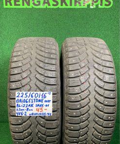 225/60R16 Bridgestone Blizzak Spike 01 102T nasta 7,5-8mm / 4V6-2