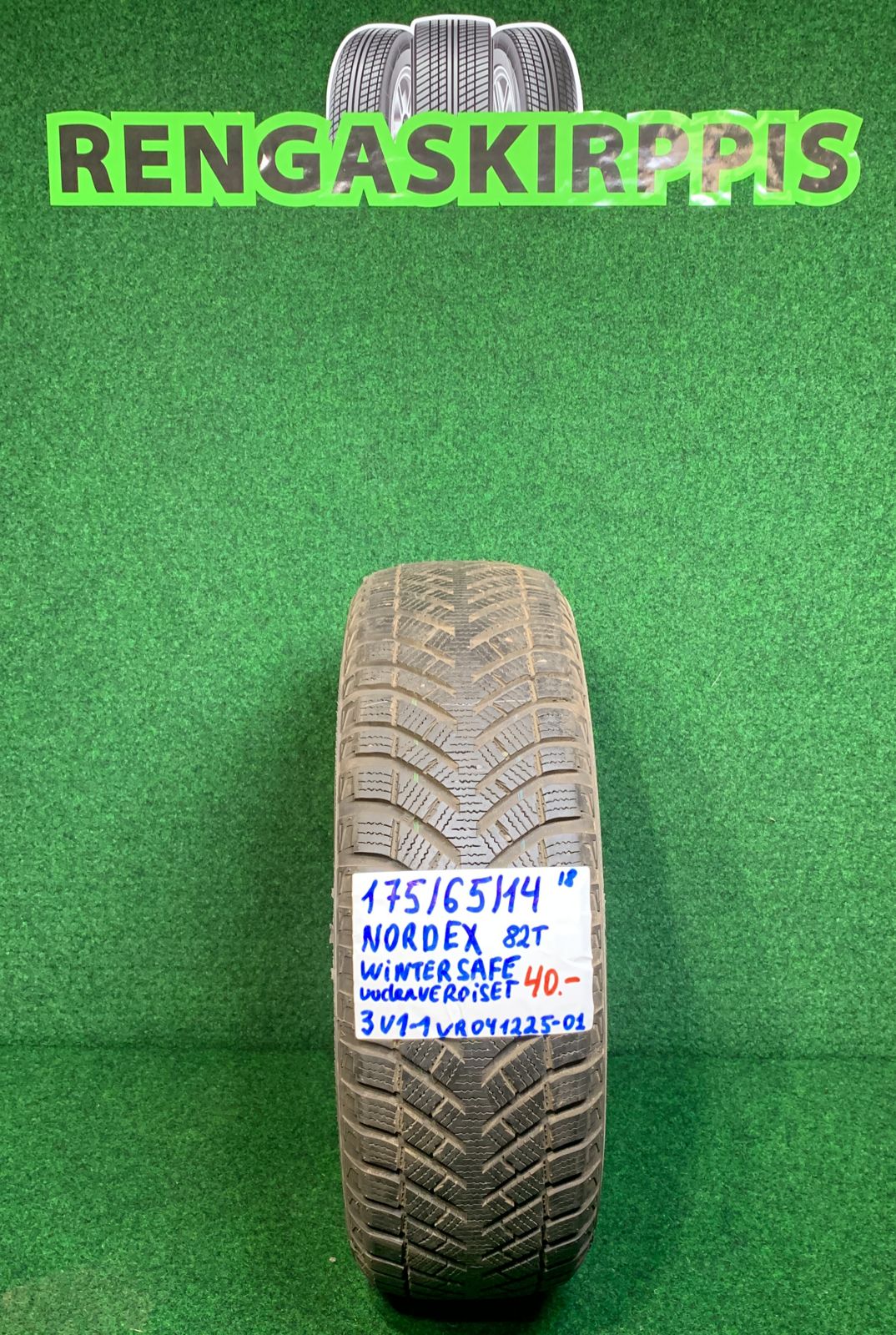 175/65R14 Nordexx Wintersafe 82T kitka uudenveroiset / 3V1-1