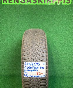 205/65R15 GoodYear Ultra Grip 9 94H kitka 5mm / 2P2-1