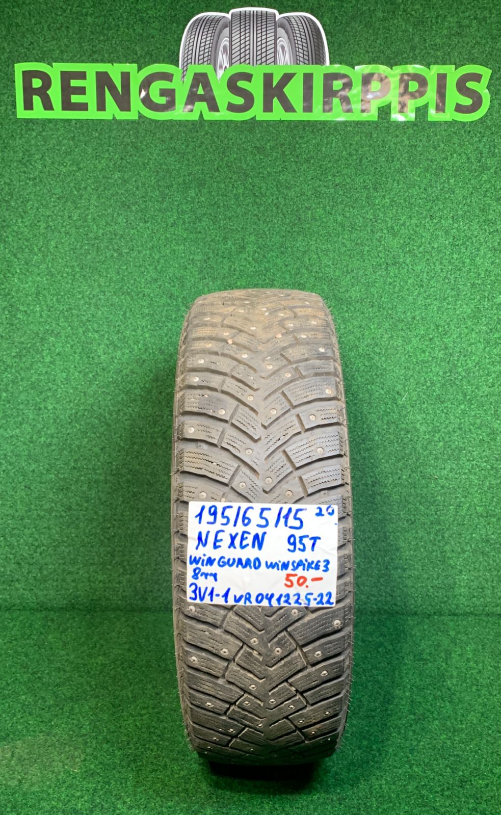 195/65R15 Nexen Winguard Winspike 3 95T nasta 8mm / 3V1-1