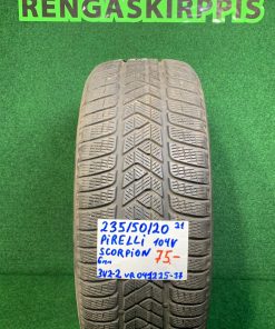 235/50R20 Pirelli Scorpion 104V M+S kesäkäyttöön 6mm / 3V2-2