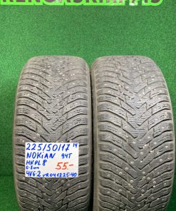 225/50R17 Nokian HKPL 8 94T nasta 6-7mm / 4V6-2