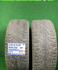 215/55R16 Nokian Nordman 7 97T nasta 6-7mm / 2P9-1
