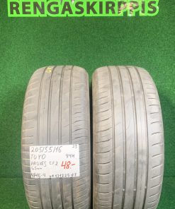 205/55R16 Toyo Proxes CF2 94H kesä 6,5mm / 4P16-4