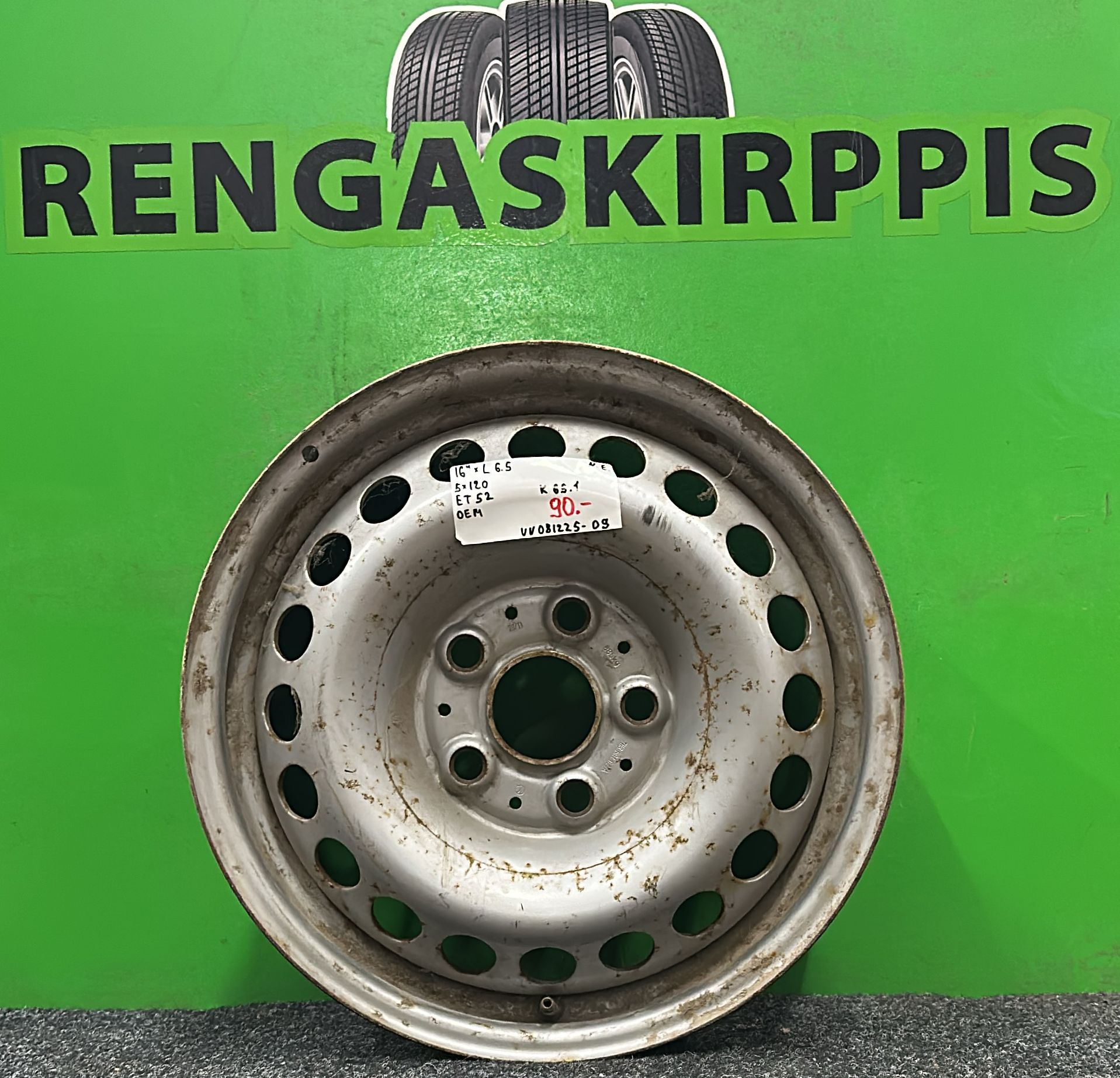 16" 5x120 ET52 KR65,1 L6,5 Oem / L2 6-73