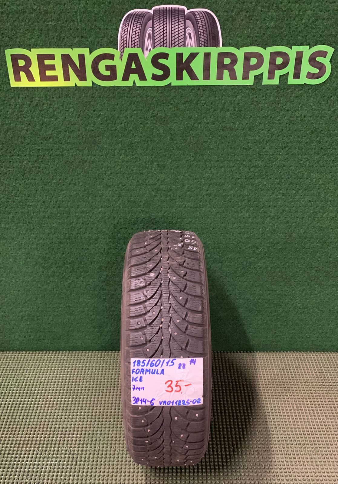 185/60R15 Formula Ice 88 nasta 7mm / 3P14-6