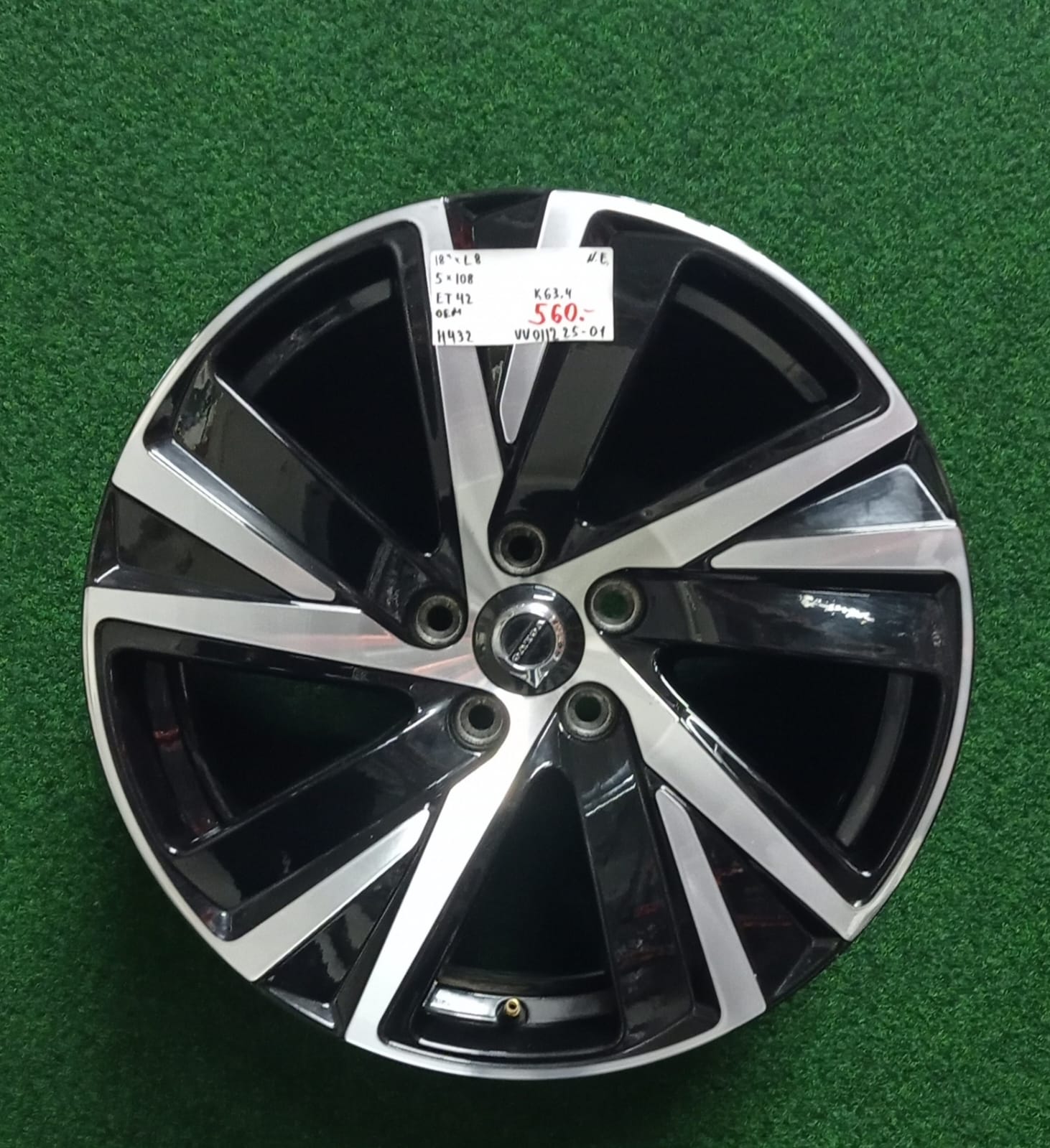 18" 5x108 ET42 KR63,4 L8" Oem / H432