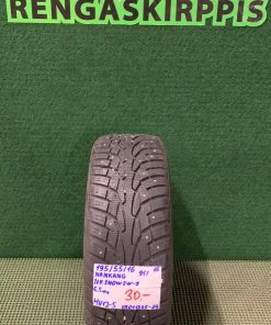 195/55R16 Nankang NK Snow SW7 91T nasta 6,5mm / 4V12-5