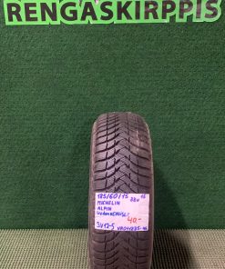 185/60R15 Michelin Alpin 88H kitka uudenveroiset / 3V12-5