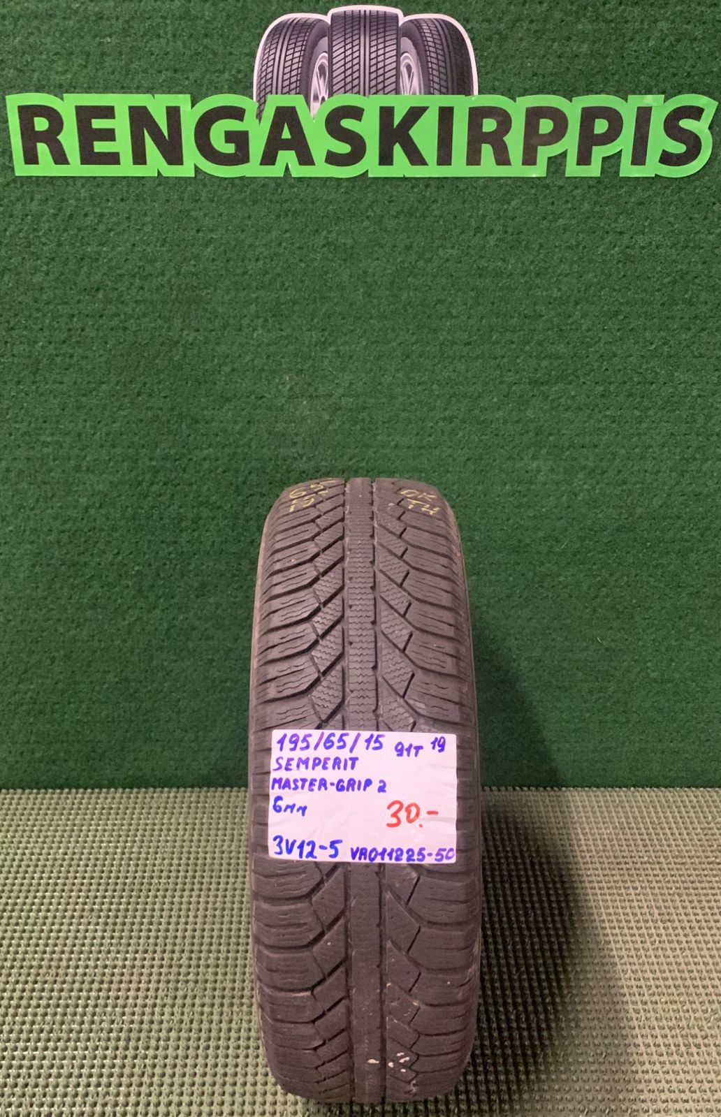 195/65R15 Semperit Master Grip 2 91T kitka 6mm / 3V12-5