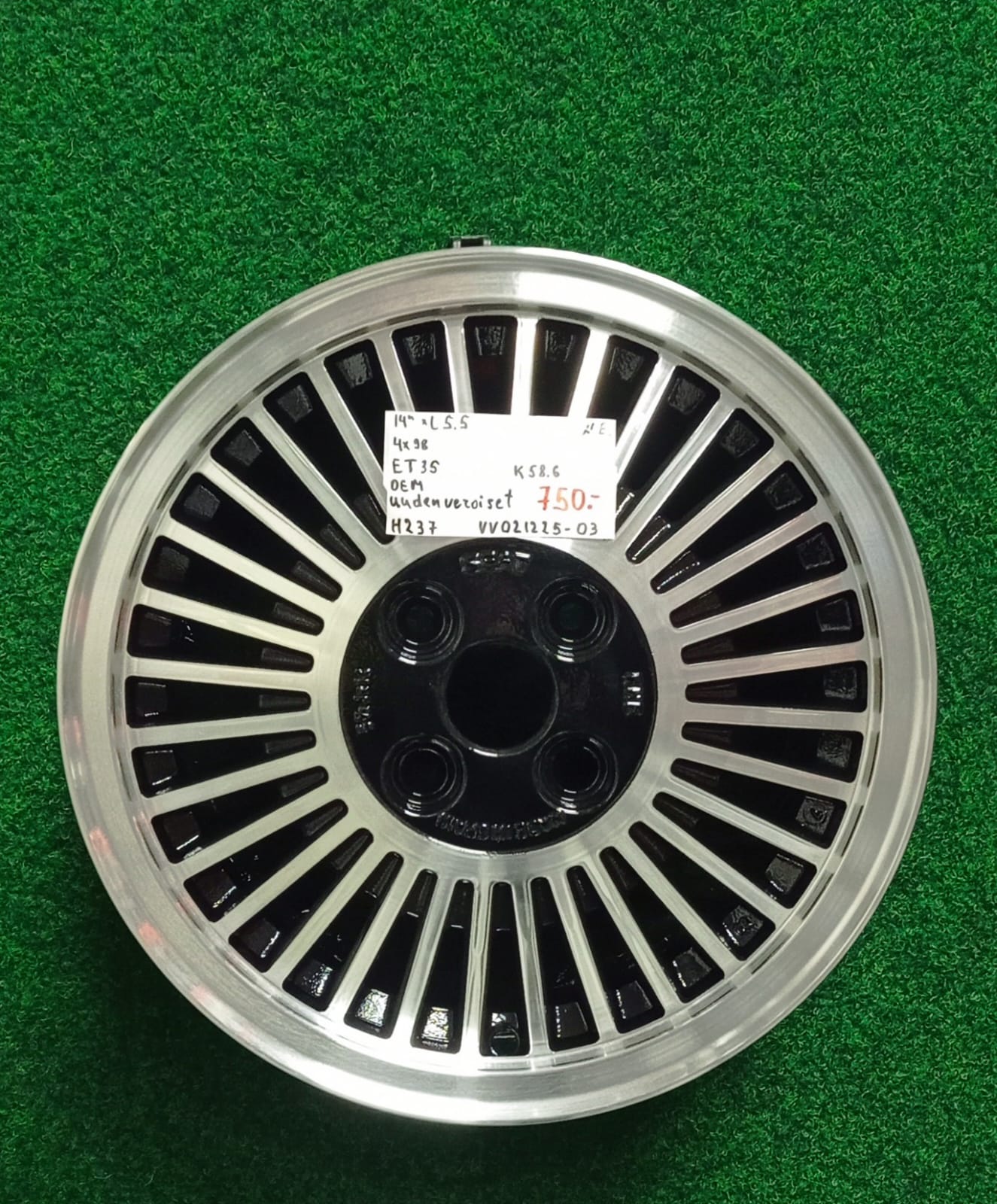 14" 4x98 ET35 KR58,6 L5,5" Oem Uudenveroiset / H237