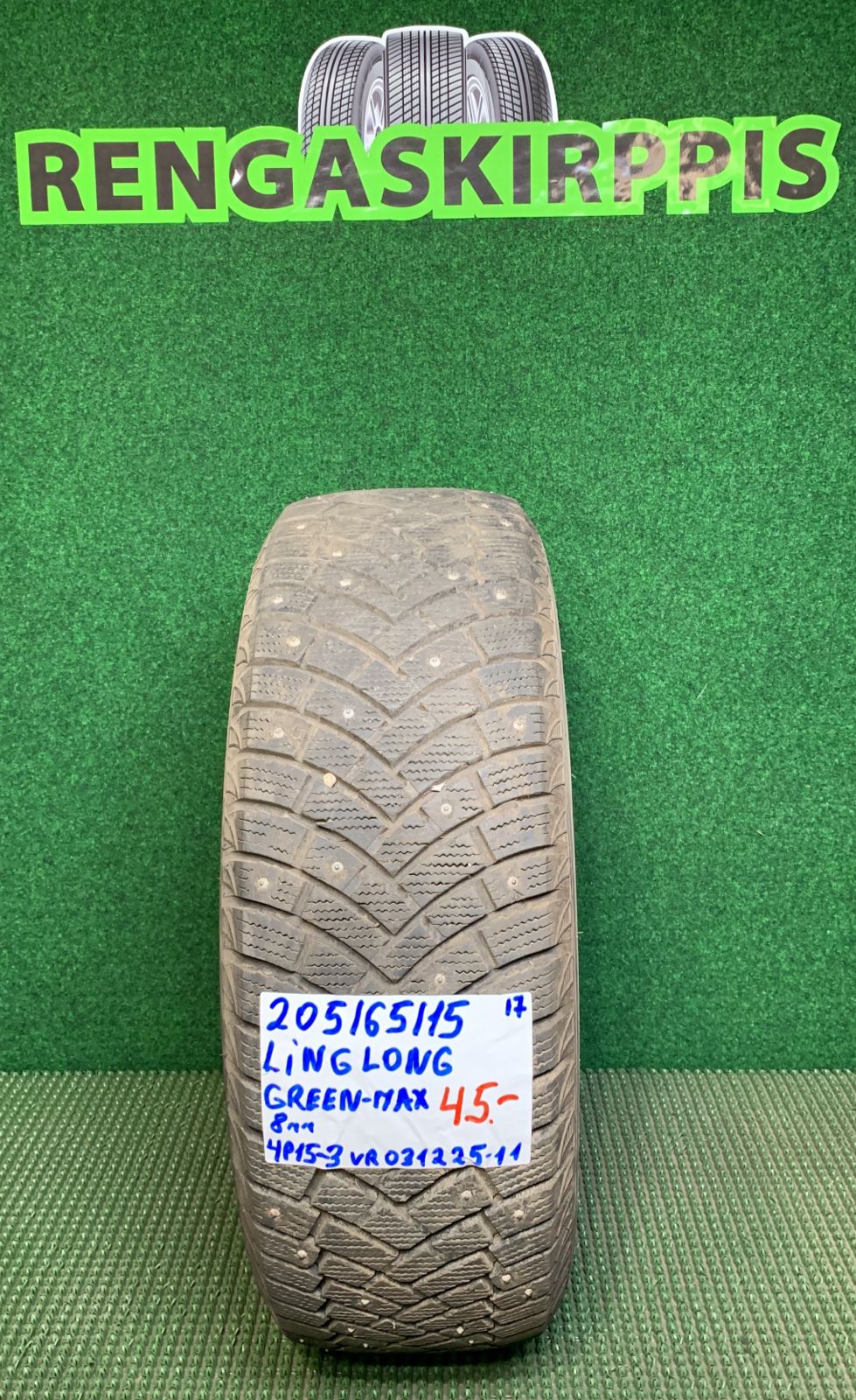 205/65R15 LingLong GreenMax nasta 8mm / 4P15-3