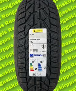 215/55R17 Kormoran Snow 98V XL D,C 72dB /kitka