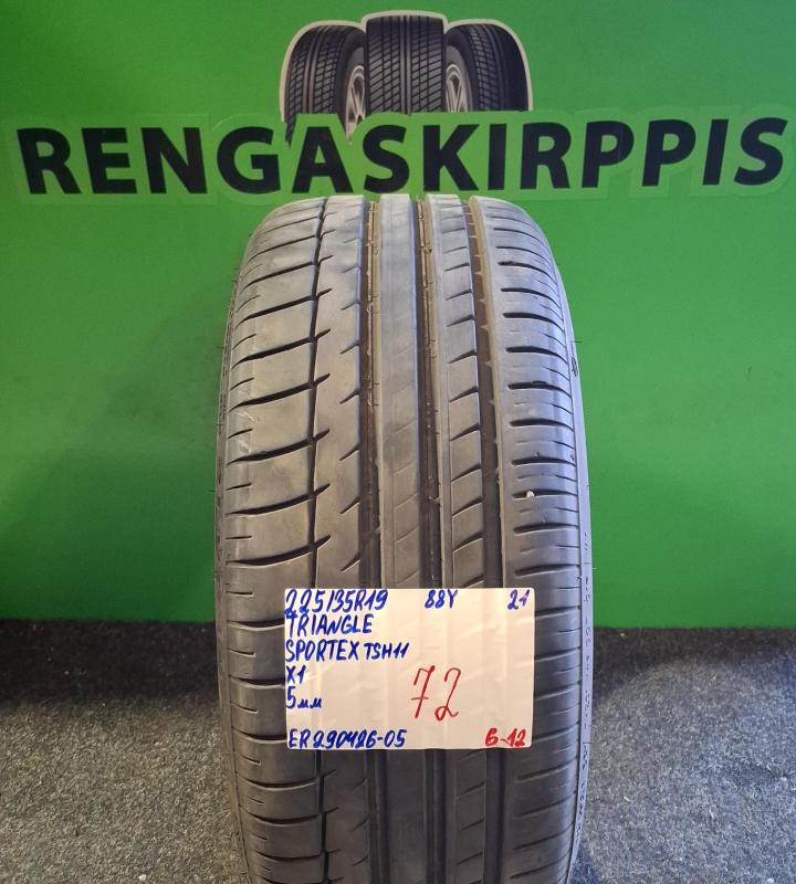 225/35R19 Triangle Sportex TSH11 88Y kesä 5mm / 6-12 - Rengaskirppis